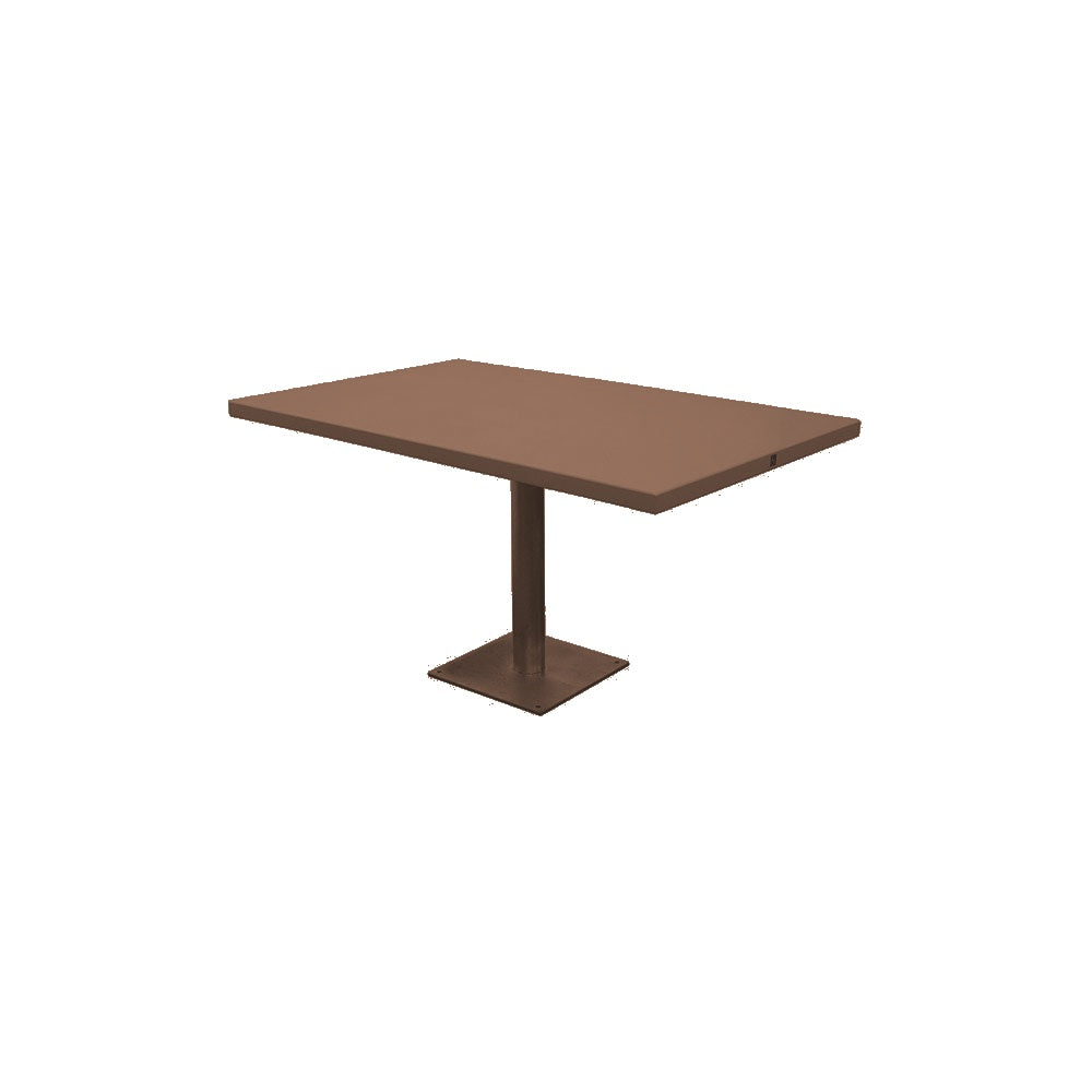 Spectrum Dining Table Series — Premium Ground & Polished — G25 Brown — digitally rendered color preview