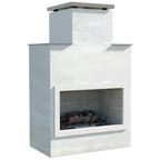 Cal Flame Indio Contemporary Outdoor Gas Fireplace FRP-903-1