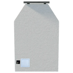 Cal Flame Modern Outdoor Gas Fireplace Extended Mantle FRP905-2