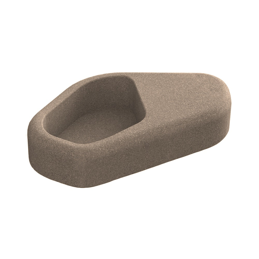 ZB.NU.03 Concrete Planter — Acid Wash — A21 Buff — digitally rendered color preview