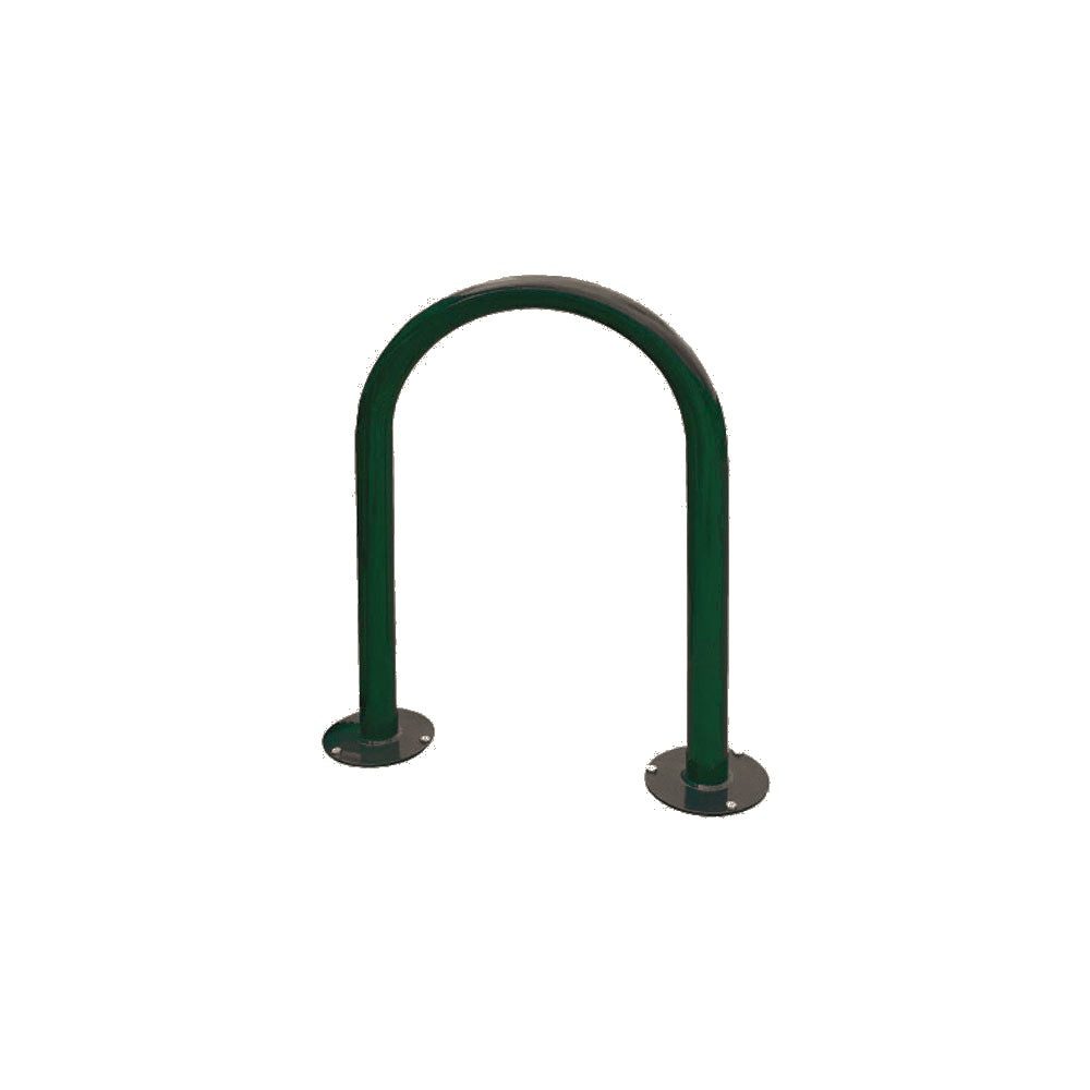 MF9006 Surface Mount U Style Bike Rack — Metal Powder Coat — 84 Beige — digitally rendered color preview