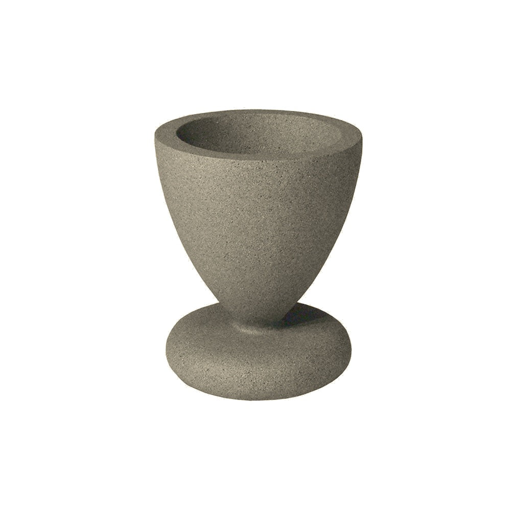 WS445 Round Concrete Planter — Weatherstone — W23 Gray — digitally rendered color preview