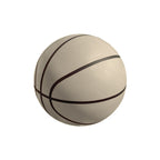 TF6210 Basketball Concrete Bollard — Weatherstone — W20 White — digitally rendered color preview