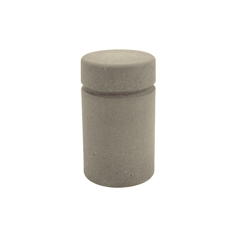 TF6015 Concrete Bollard with Reveal Line — Acid Wash — A20 White — digitally rendered color preview
