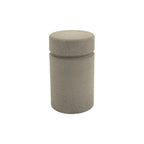 TF6015 Concrete Bollard with Reveal Line — Acid Wash — A20 White — digitally rendered color preview