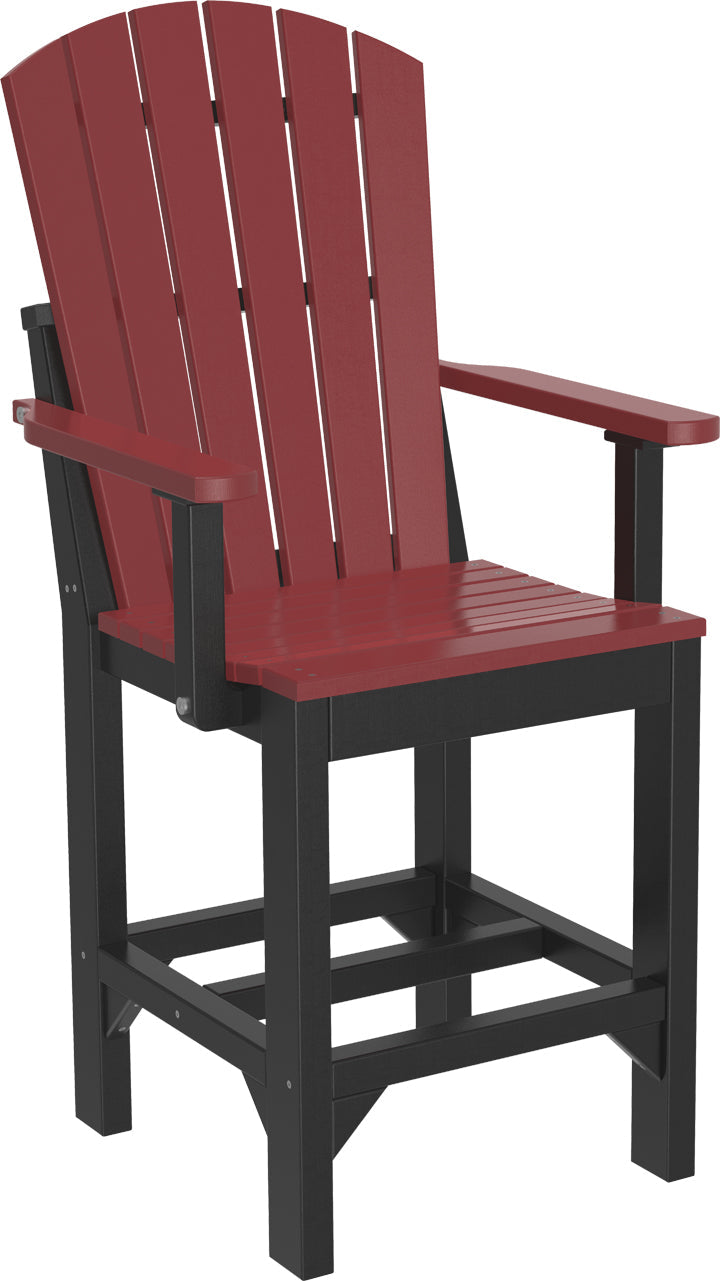 LuxCraft Adirondack Arm Chair Counter Height