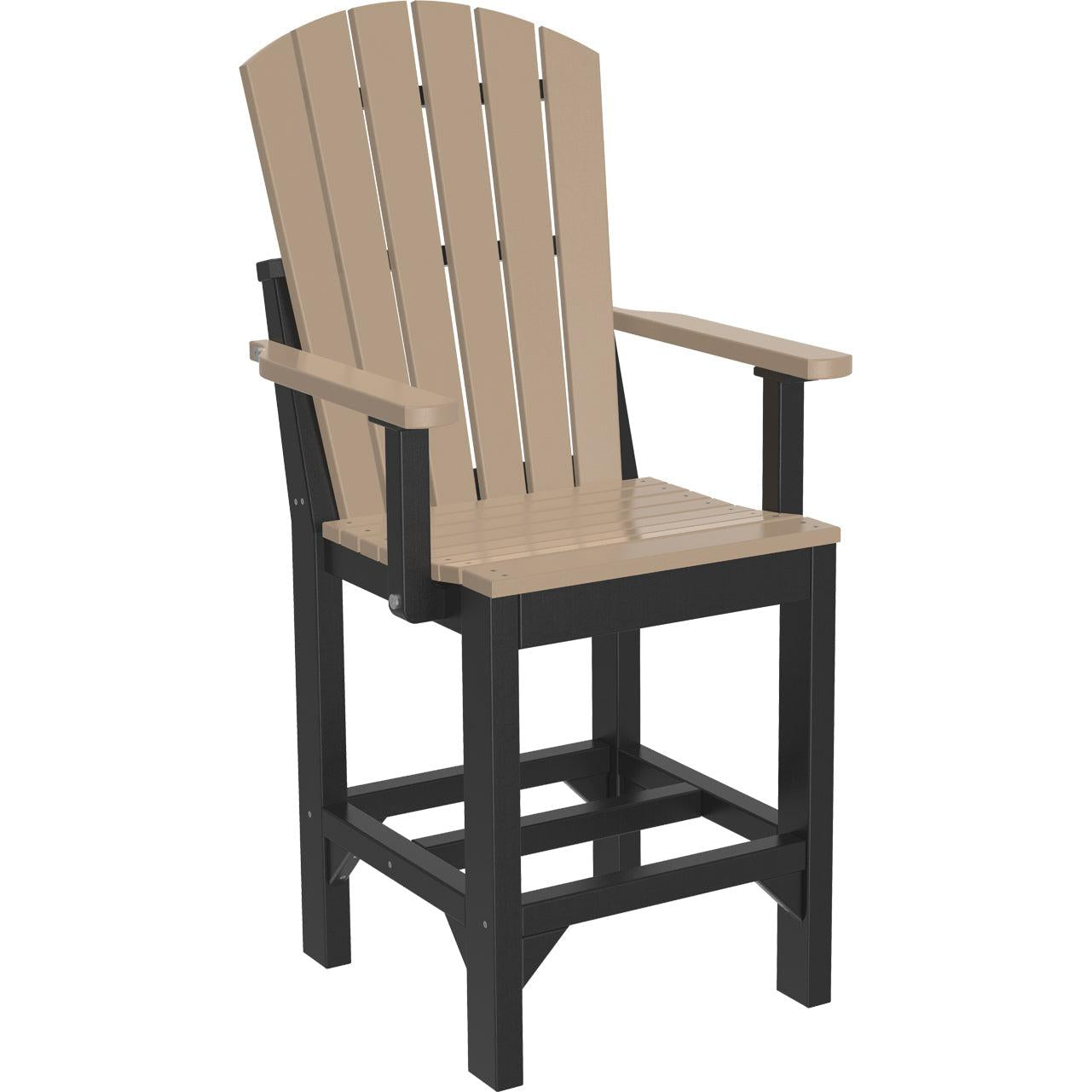 LuxCraft Adirondack Arm Chair Counter Height