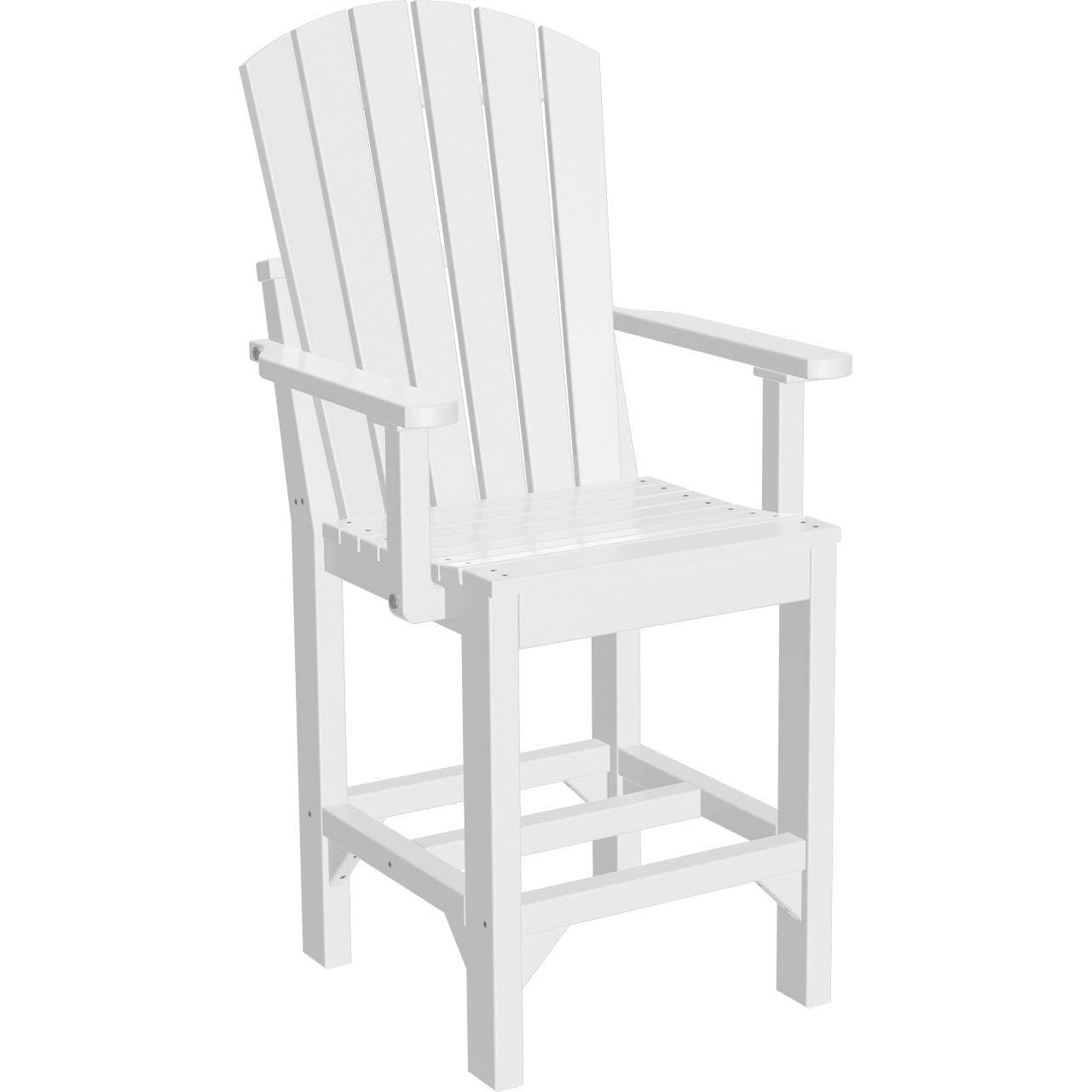 LuxCraft Adirondack Arm Chair Counter Height
