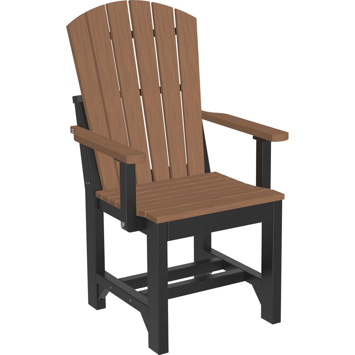 LuxCraft Adirondack Dining Height Arm Chair
