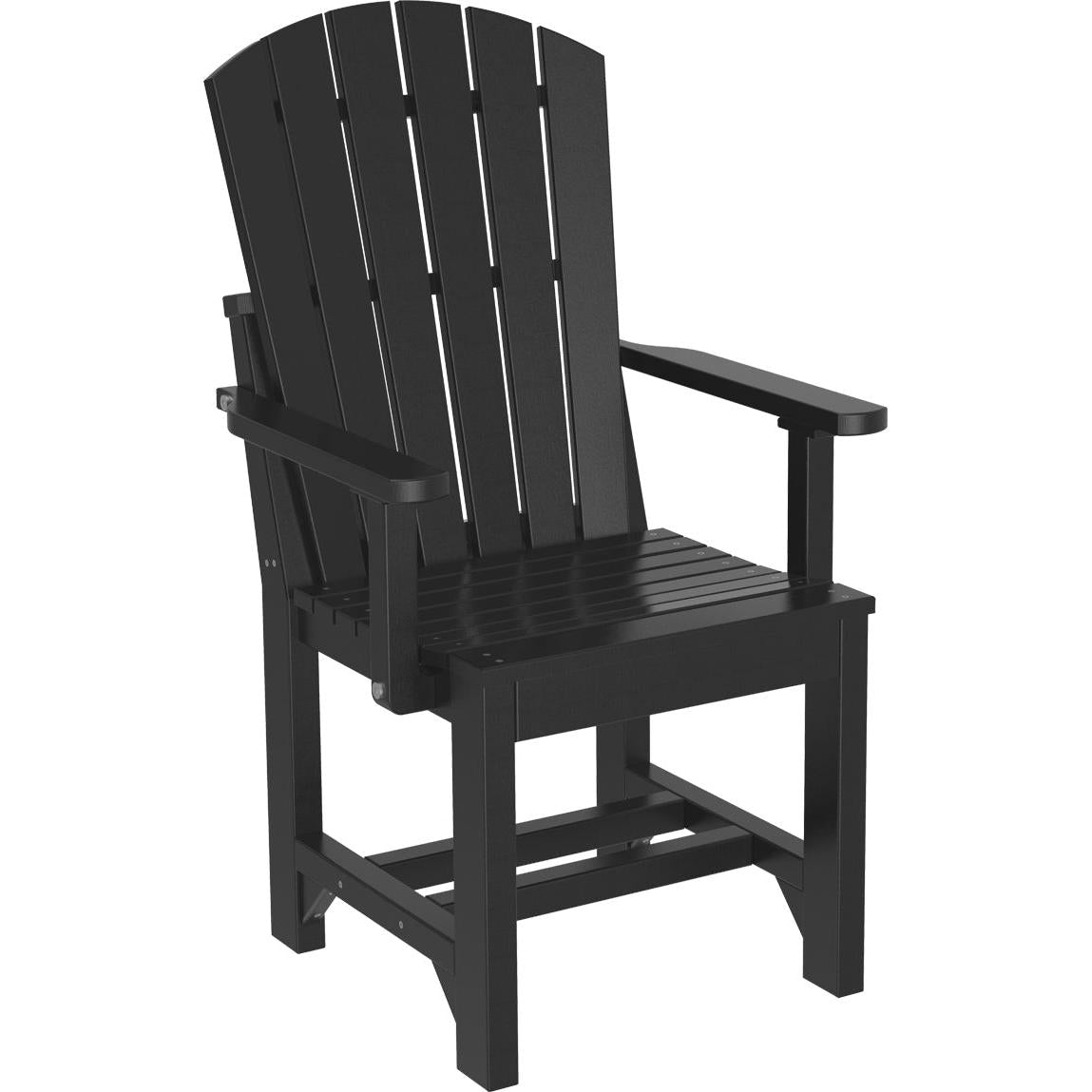 LuxCraft Adirondack Dining Height Arm Chair