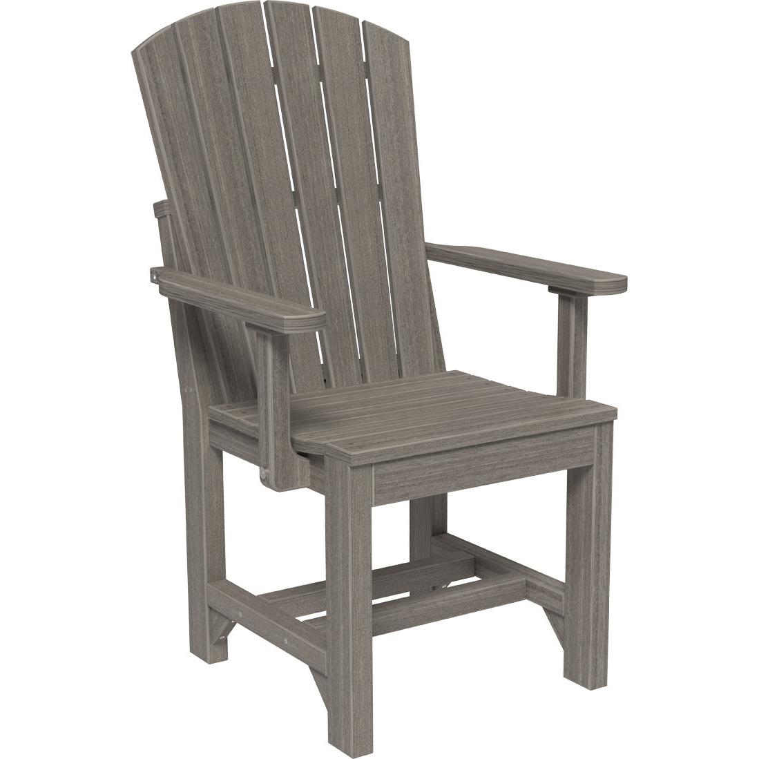 LuxCraft Adirondack Dining Height Arm Chair