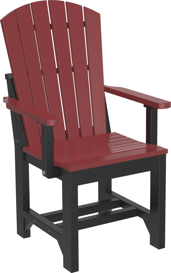 LuxCraft Adirondack Dining Height Arm Chair