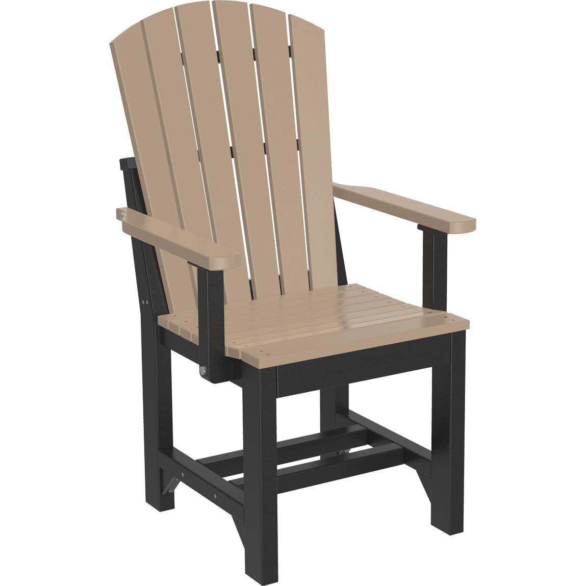 LuxCraft Adirondack Dining Height Arm Chair