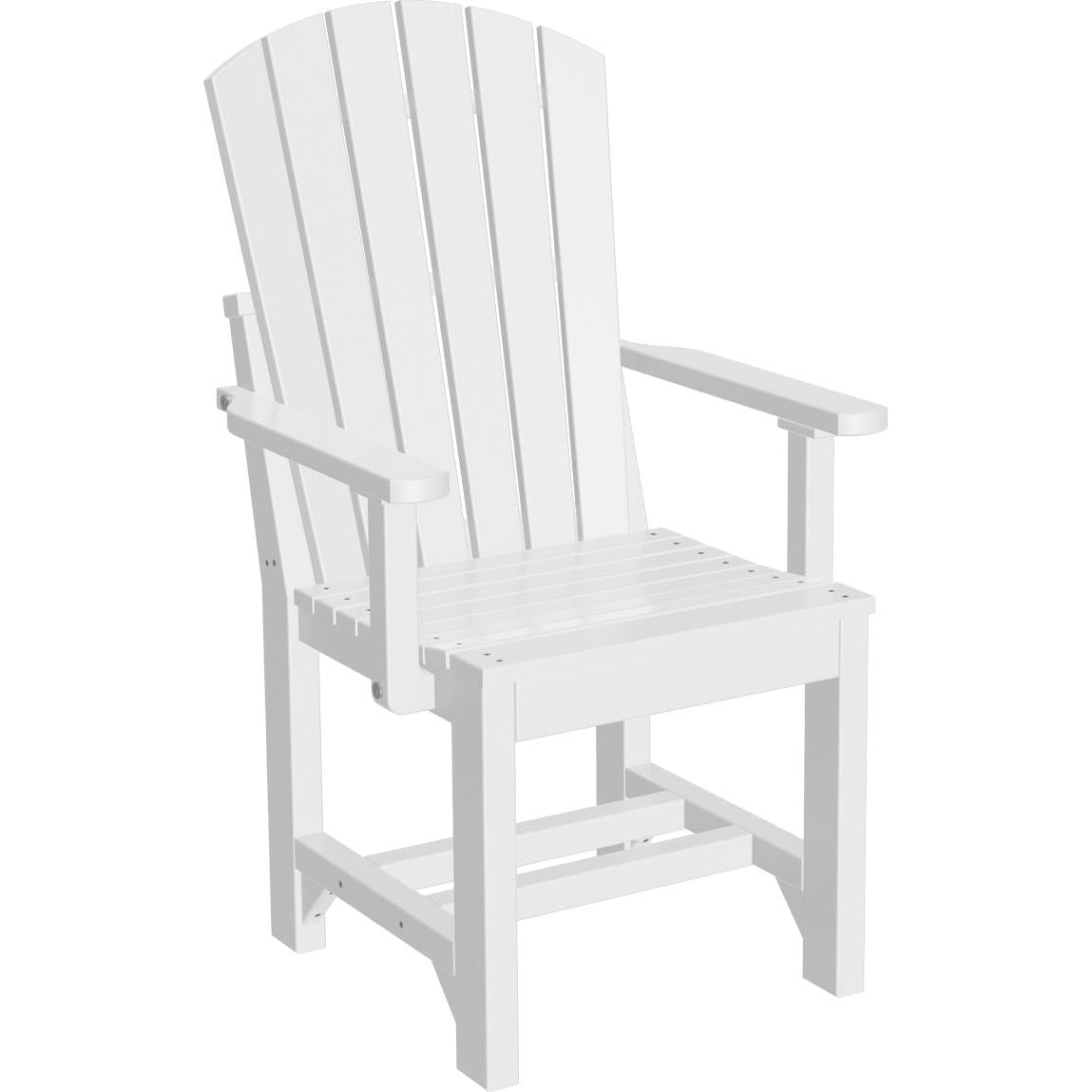 LuxCraft Adirondack Dining Height Arm Chair