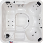 American Spas 84-Inch 18-Jet 6-Person Plug and Play Acrylic Hot Tub with Lounger