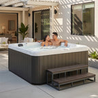 American Spas 84-Inch 18-Jet 6-Person Plug and Play Acrylic Hot Tub with Lounger