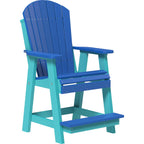 LuxCraft Adirondack Balcony Chair 34 x 30 x 49 in