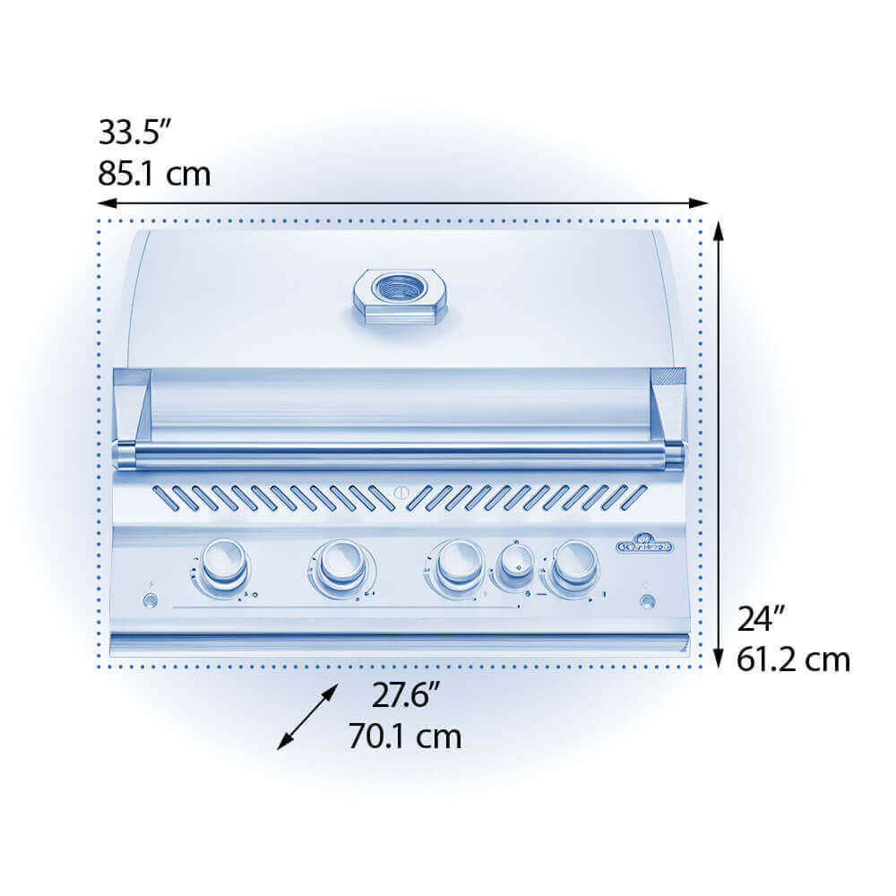 Napoleon Built-In 700 Series 32 Propane Grill BIG32RBPMK-1