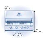 Napoleon Built-In 700 Series 32 Propane Grill BIG32RBPMK-1