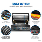 Napoleon Built-In 700 Series 32 Propane Grill BIG32RBPMK-1