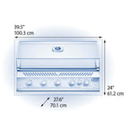 Napoleon Built-In 700 Series BIG38RBPSS-1