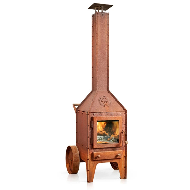 RB73 Bijuga Wood Burning Outdoor Fireplace BIJUGA