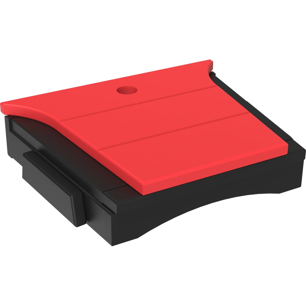 LuxCraft Balcony Tete-a-Tete Table (BTT) - BTTRB Balcony Tete-a-Tete Table (Red & Black)