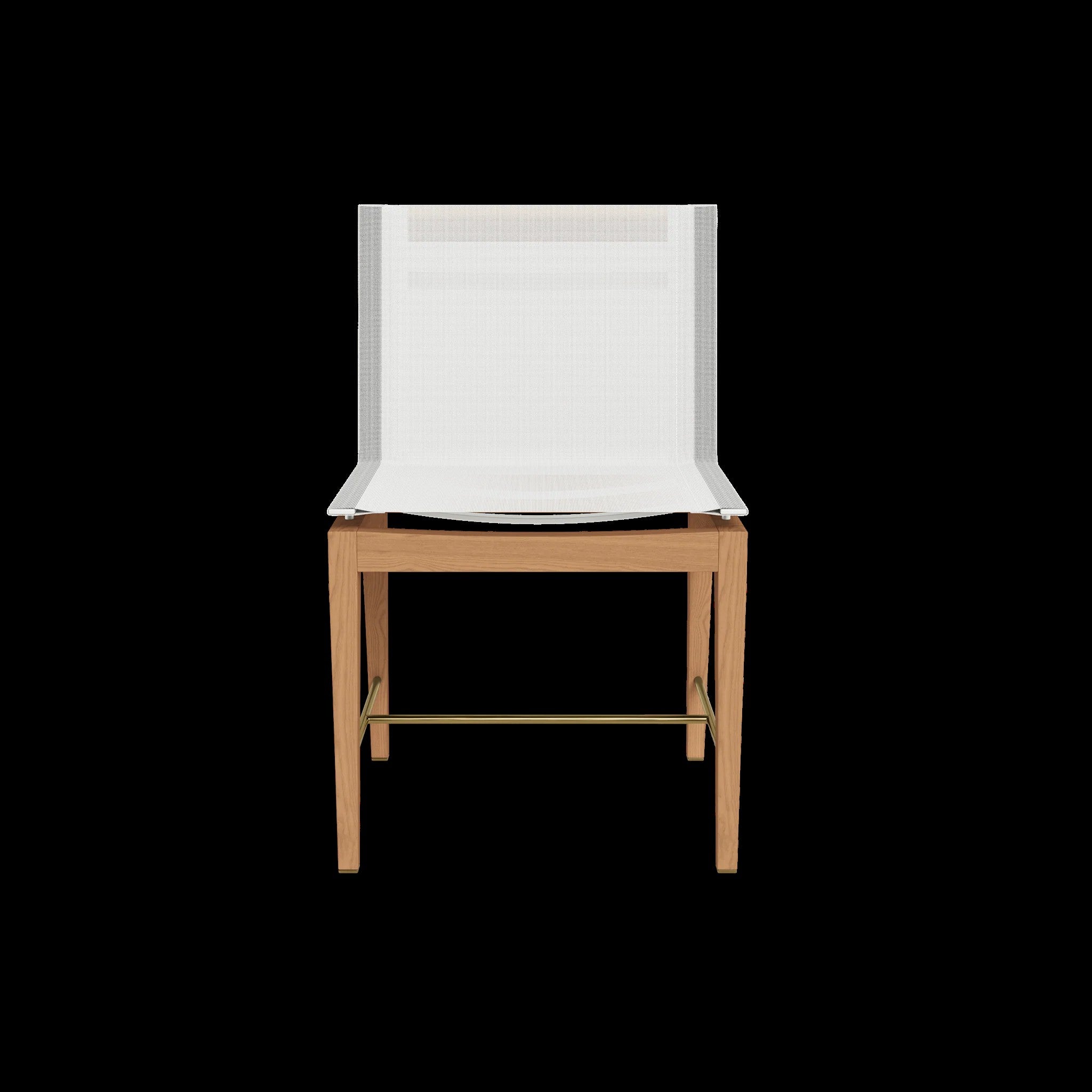 Harbour Outdoor Byron Dining Chair | Premium Teak Outdoor Dining Chair with Woven Seat
