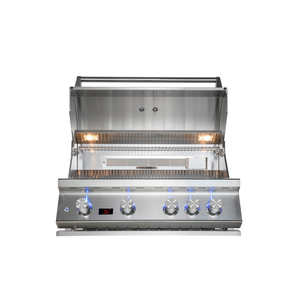 Whistler 34-Inch Stainless Steel Built-In 4 Burner Gas Grill