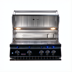 Whistler 34-Inch Black Stainless Steel Built-In 4 Burner Gas Grill