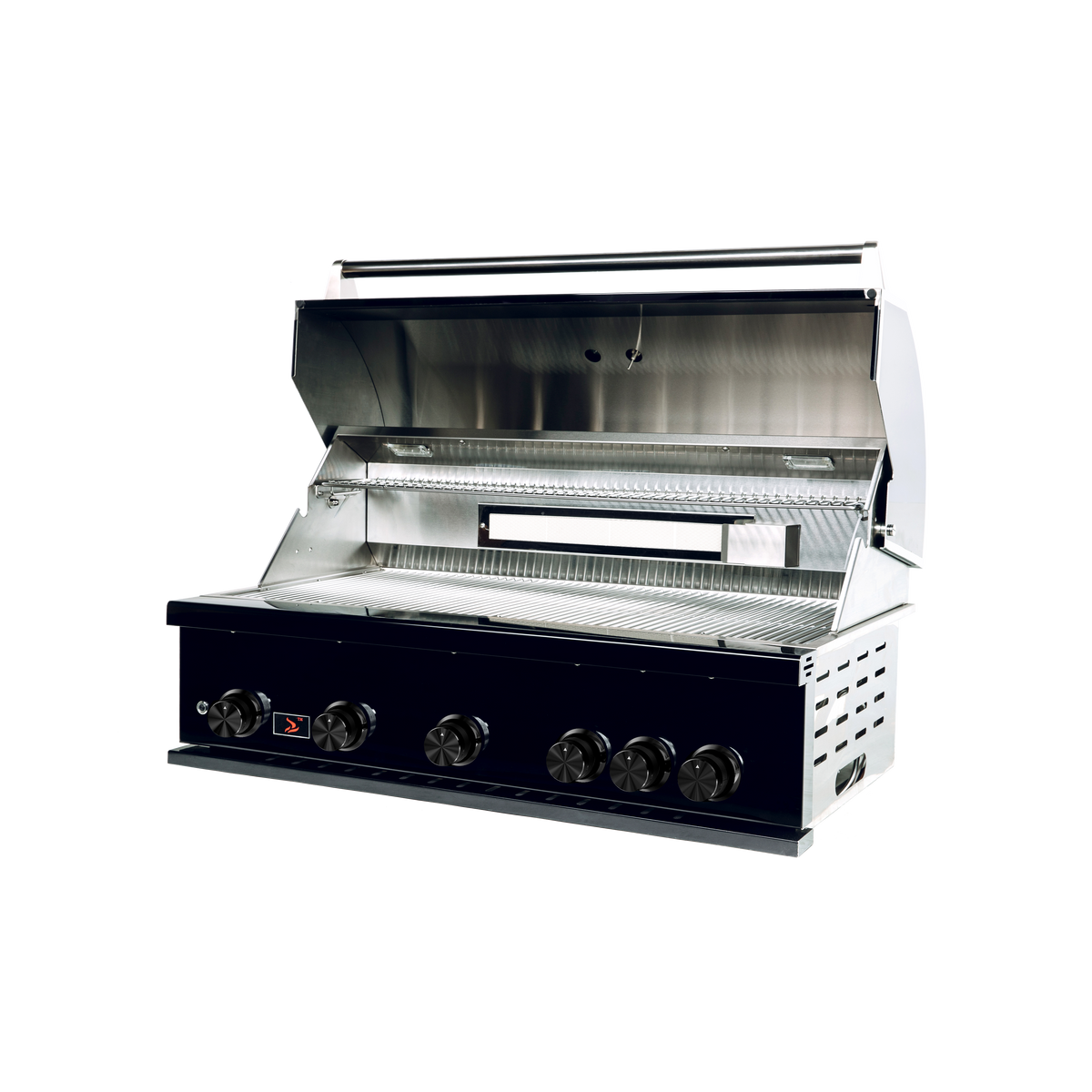 Whistler 42-Inch Black Stainless Steel Built-In 5 Burner Gas Grill