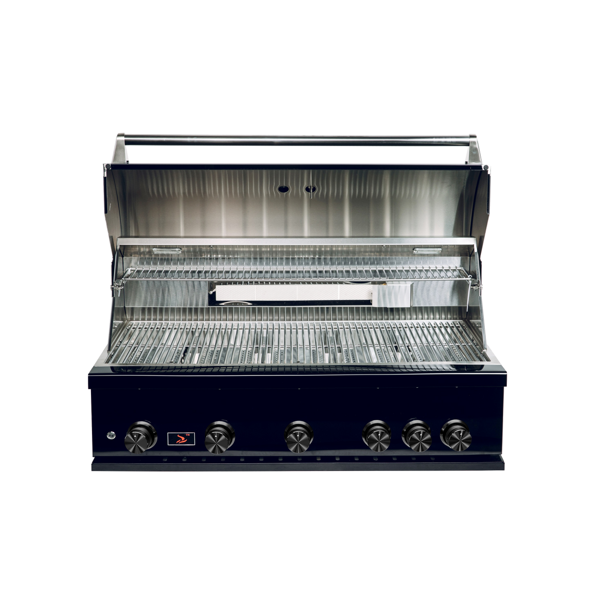Whistler 42-Inch Black Stainless Steel Built-In 5 Burner Gas Grill
