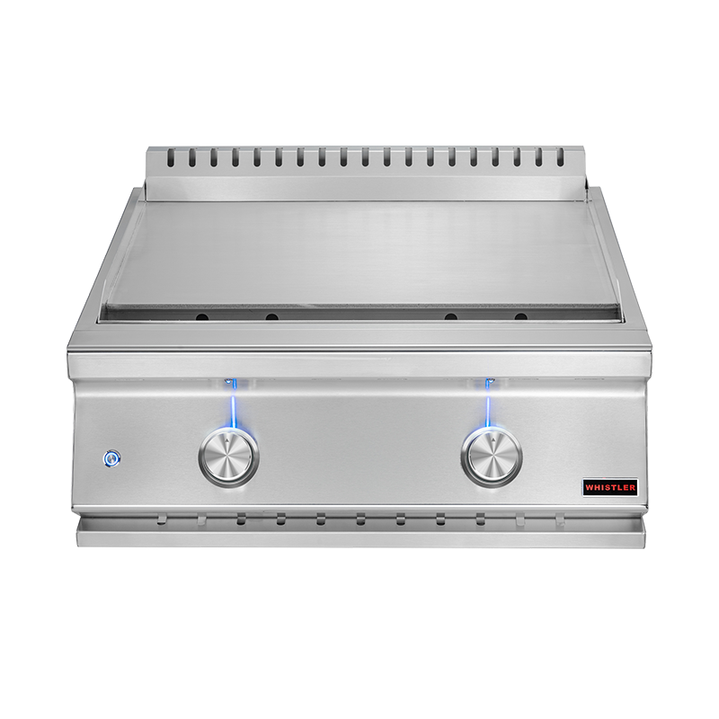 Whistler 28-Inch Stainless Steel Built-In 2 Burner Gas Griddle