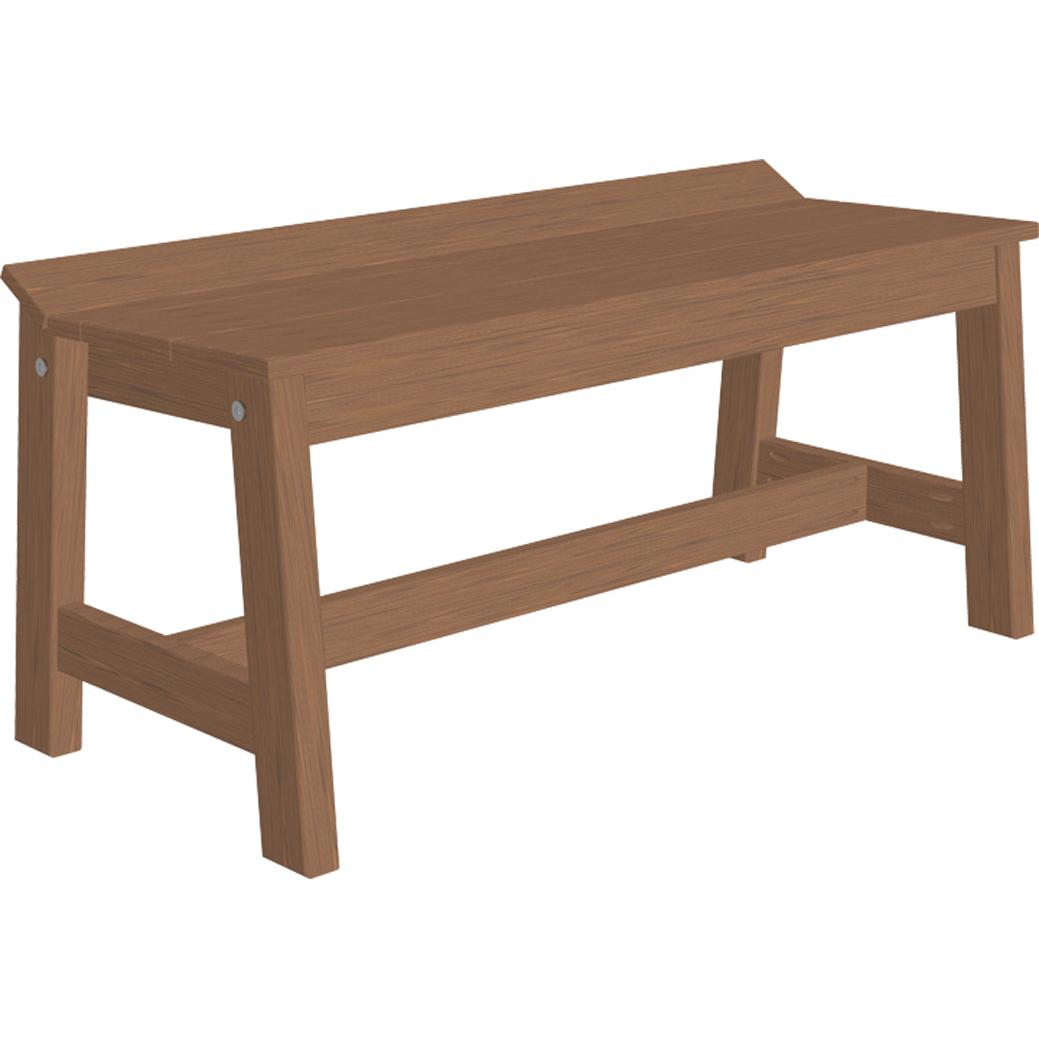 LuxCraft 41-Inch Cafe Dining Bench