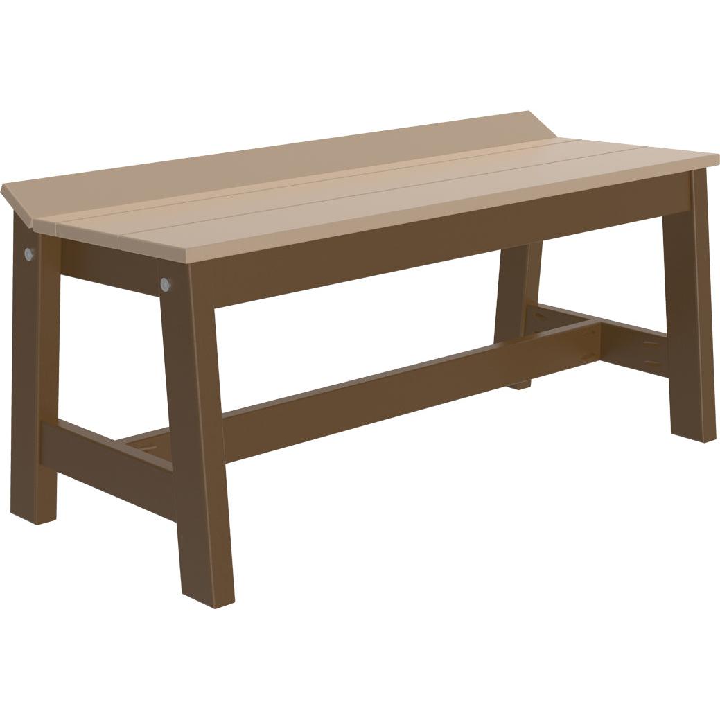LuxCraft 41-Inch Cafe Dining Bench