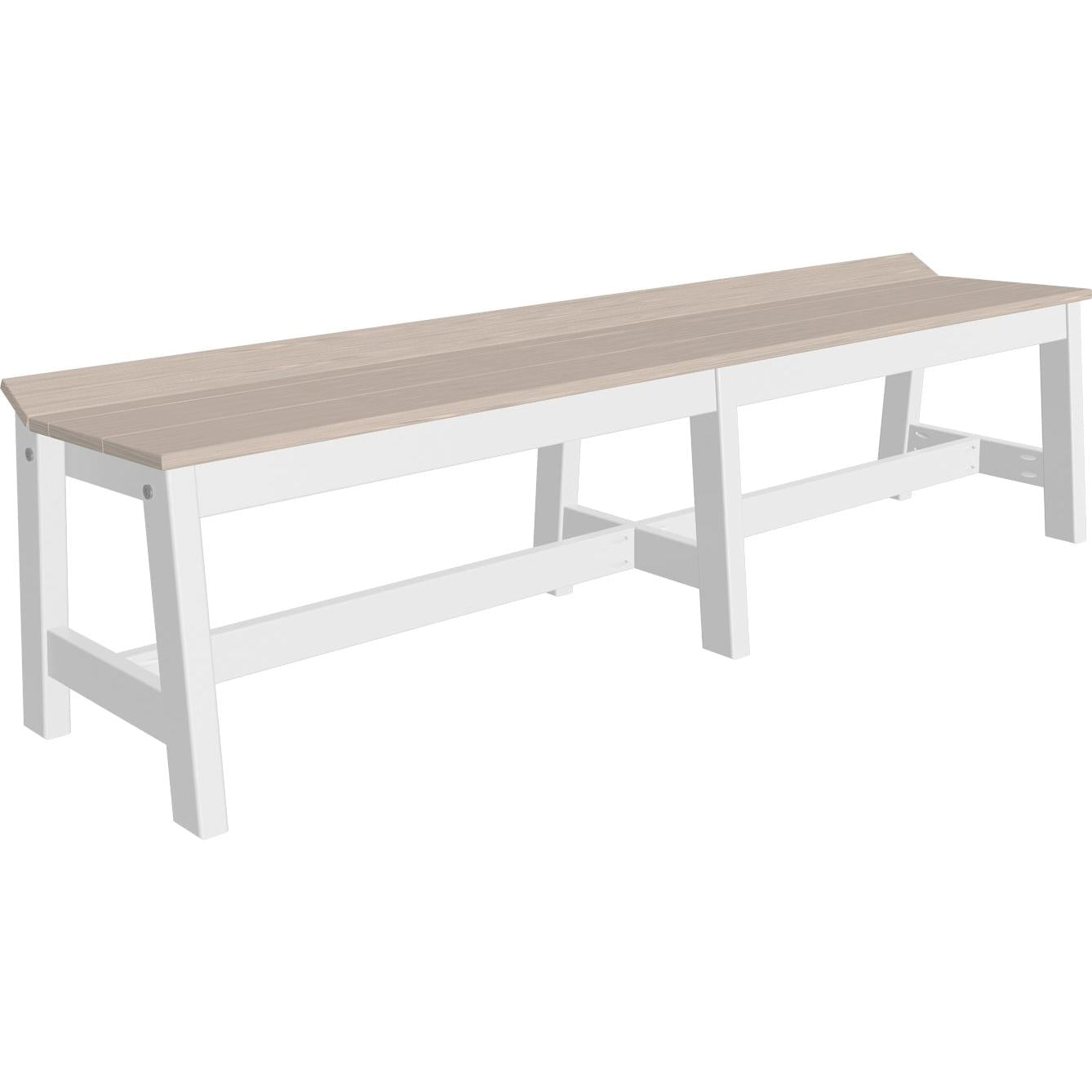 LuxCraft 72" Cafe Dining Bench