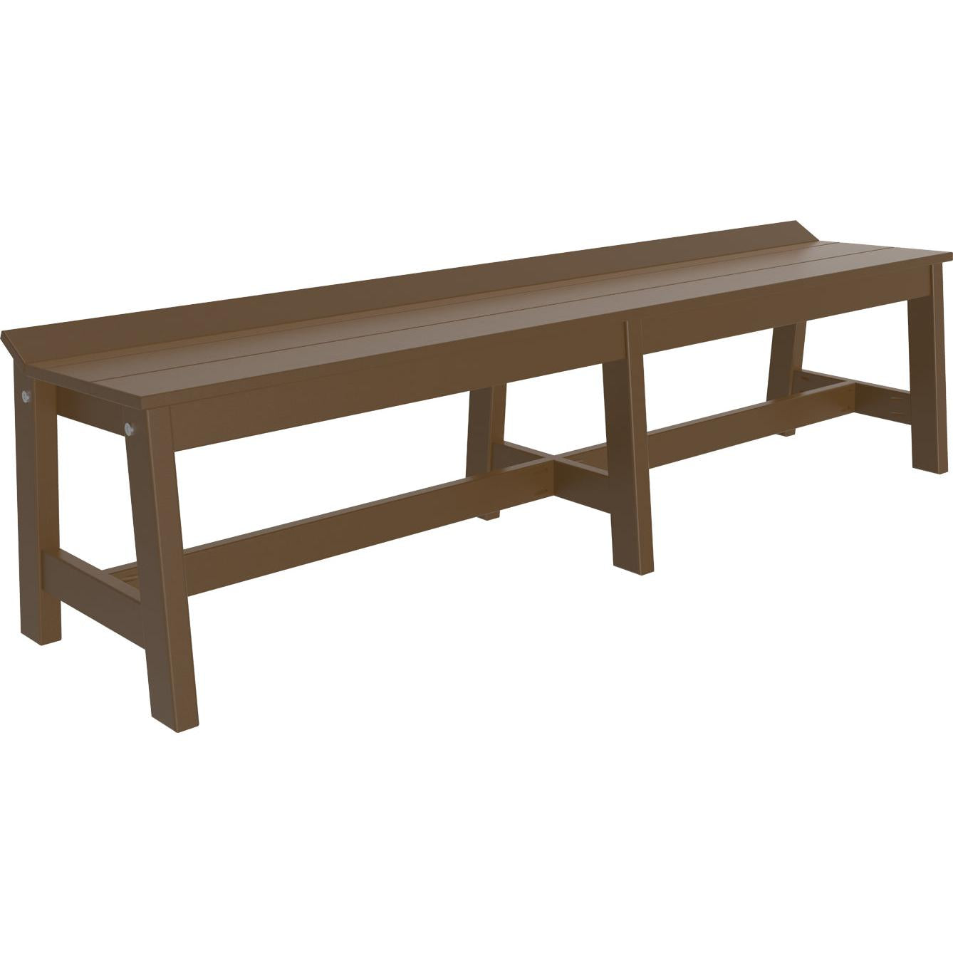 LuxCraft 72" Cafe Dining Bench