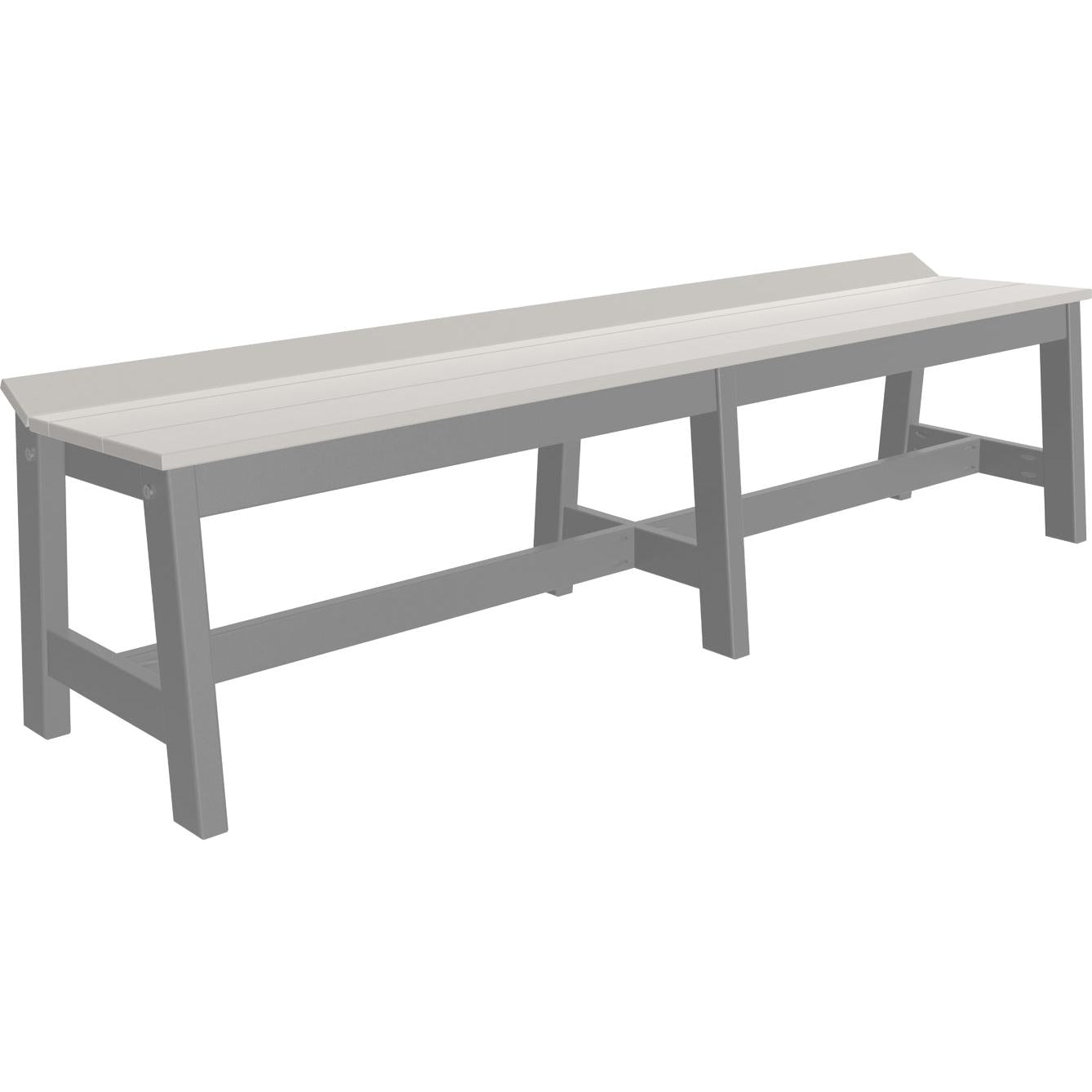 LuxCraft 72" Cafe Dining Bench