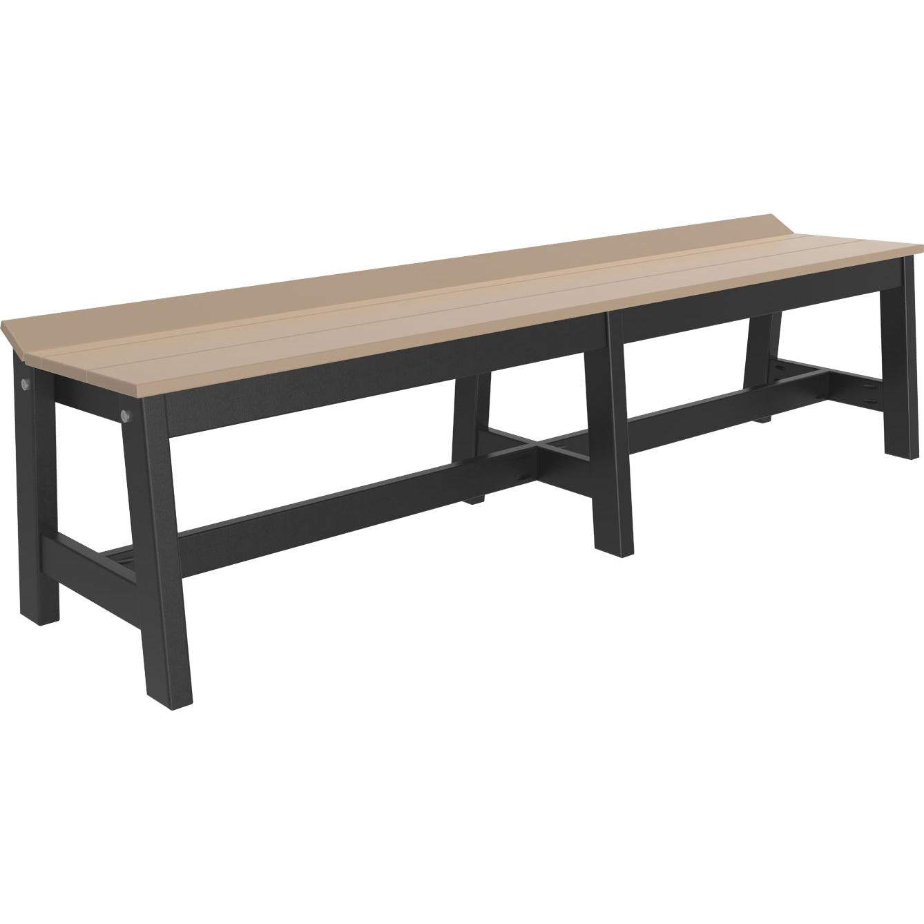 LuxCraft 72" Cafe Dining Bench