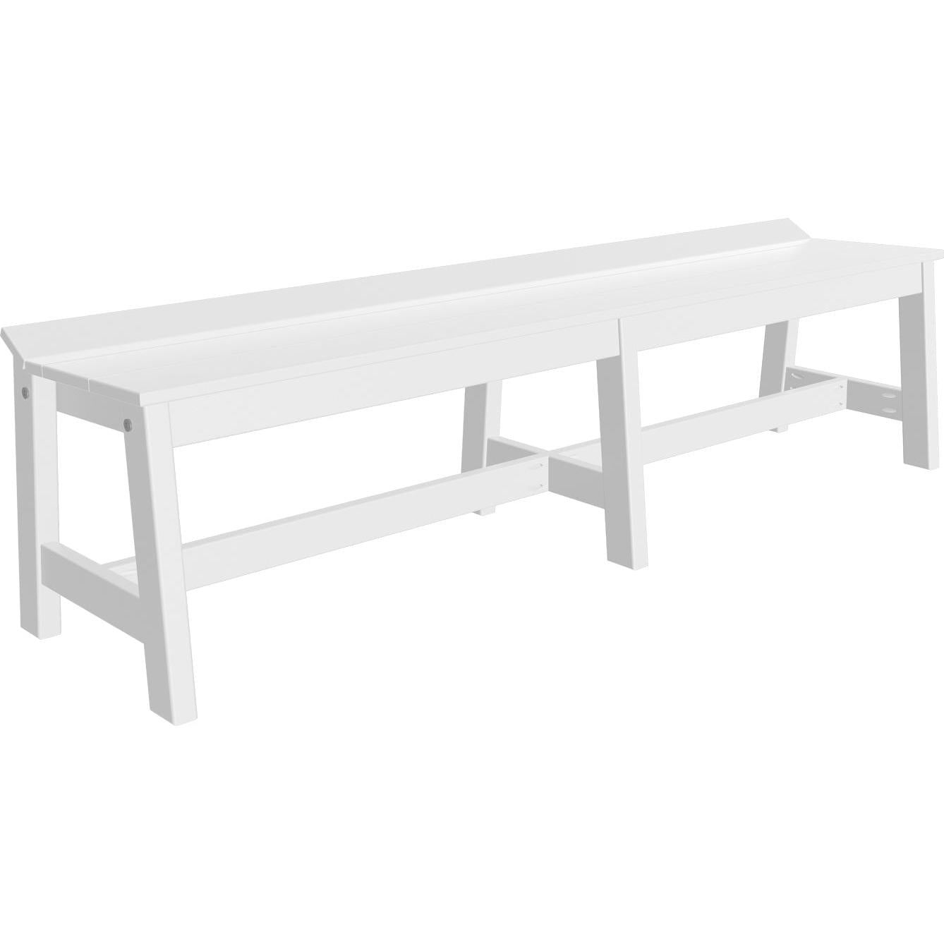 LuxCraft 72" Cafe Dining Bench