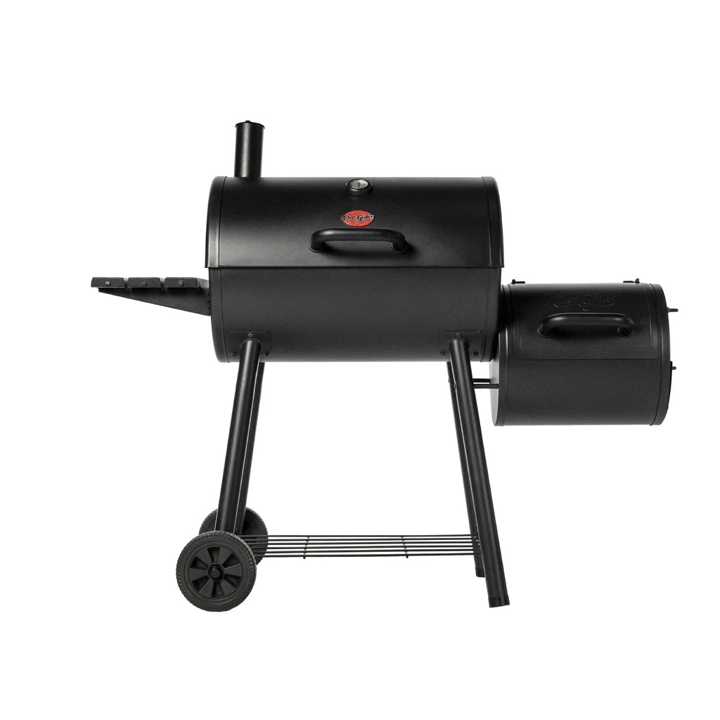 Char-Griller Smokin' Pro Barrel Grill and Offset Smoker 8125