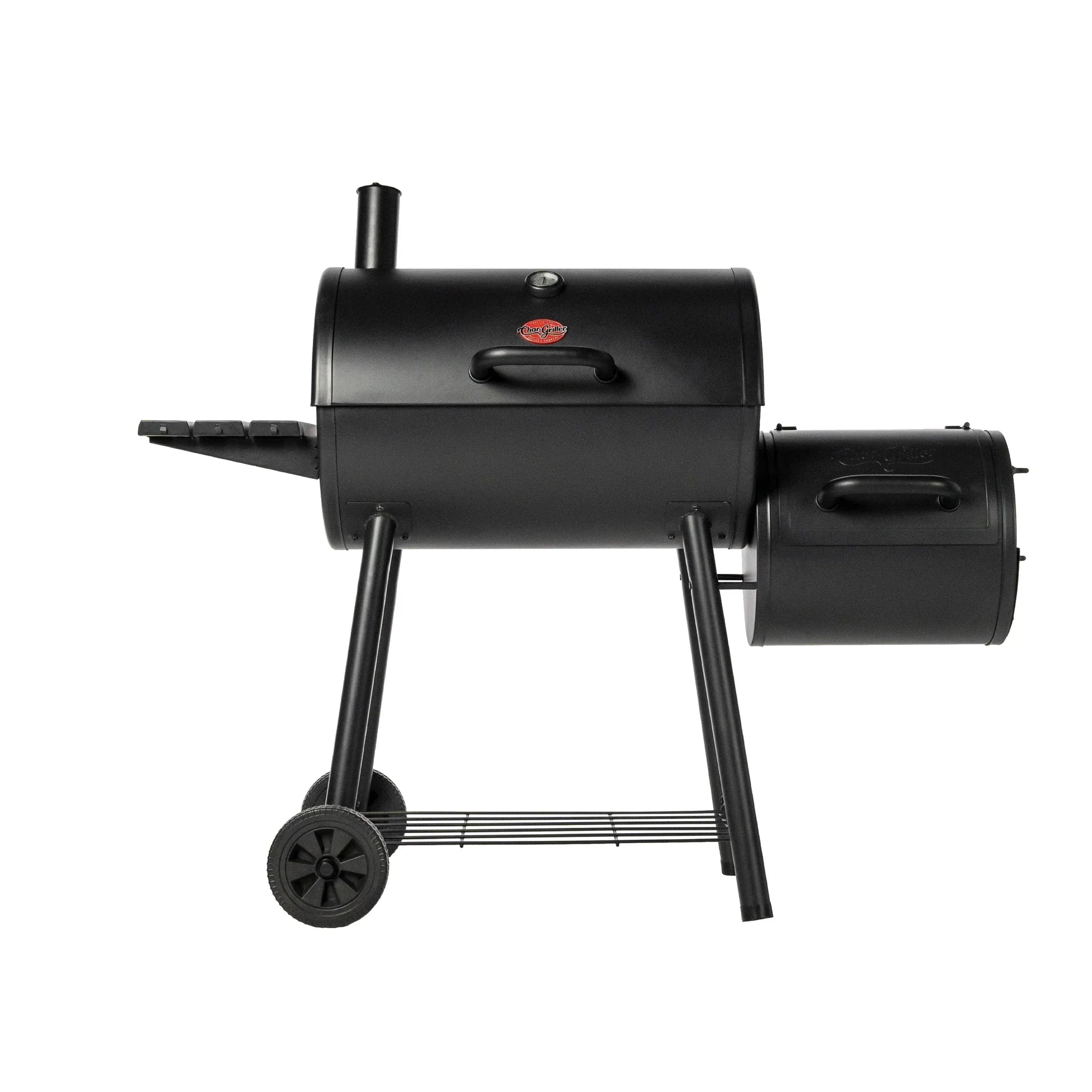 Char-Griller Smokin' Pro Barrel Grill and Offset Smoker 8125