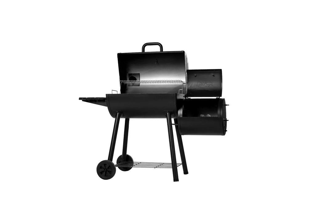 Char-Griller Smokin' Pro Barrel Grill and Offset Smoker 8125