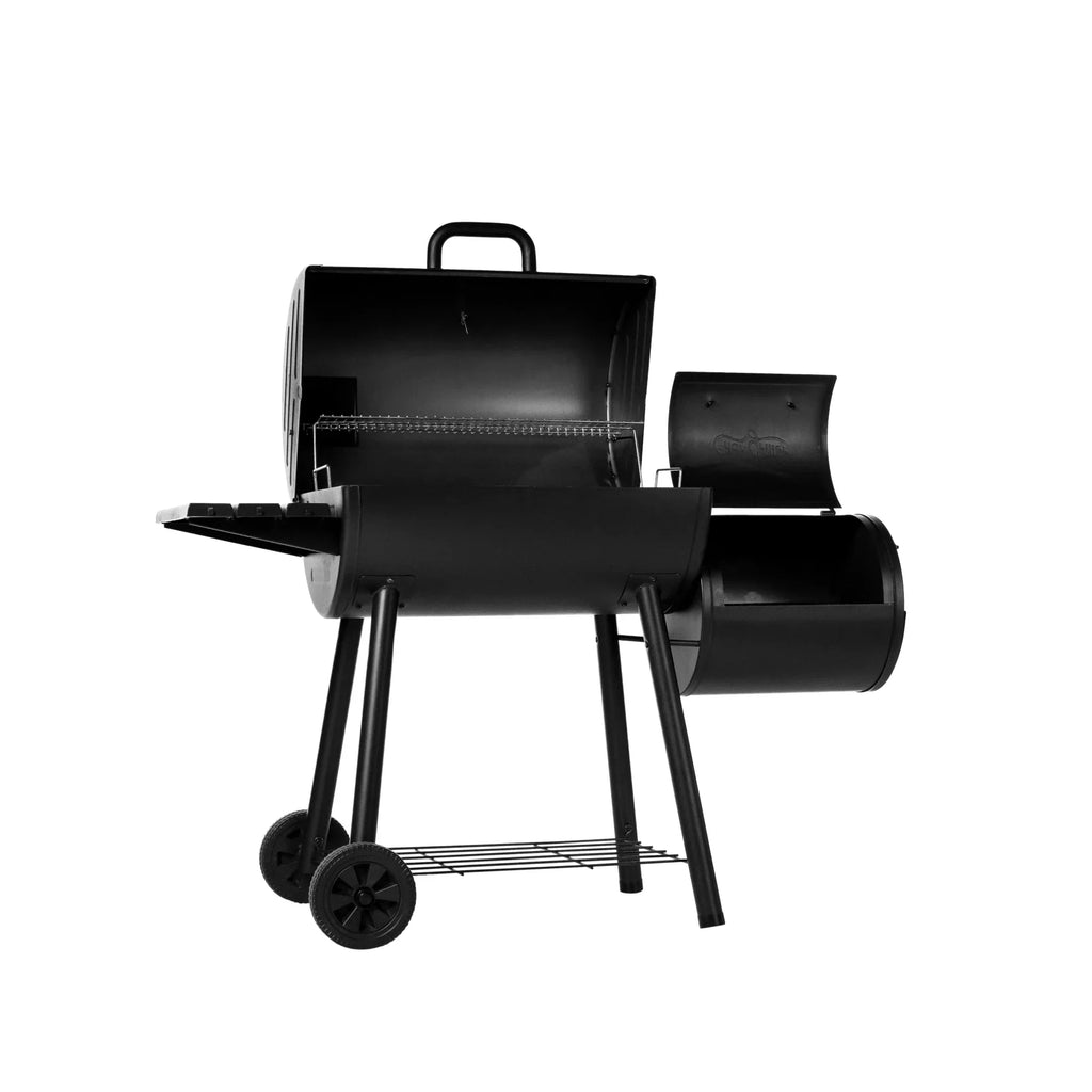 Char-Griller Smokin' Pro Barrel Grill and Offset Smoker 8125