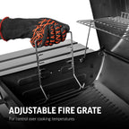 Char-Griller Smokin' Pro Barrel Grill and Offset Smoker 8125