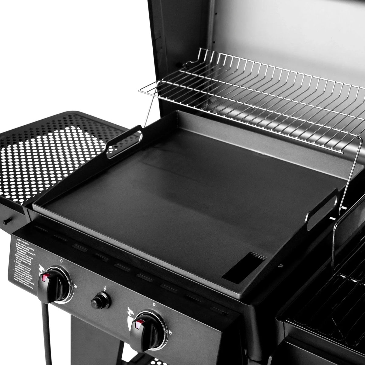 FlexFuel™ Plus Grill, Griddle and Smoker