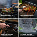 FlexFuel™ Plus Grill, Griddle and Smoker