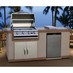 Cal Flame Atlantic Q 8 Ft. BBQ Grill Island BBK801