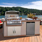 Cal Flame Atlantic Q 8 Ft. BBQ Grill Island BBK801