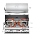 Cal Flame Convection 5 Burner Built In Grill BBQ19875CP